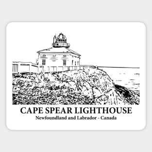 Cape Spear Lighthouse - Newfoundland and Labrador Magnet